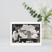 ヒルマンホーク1937 ポストカード (スタンド正面)