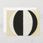 ヒルマ・アフ・クリントによるマハトマの現在の立場 ポストカード (正面/裏面)