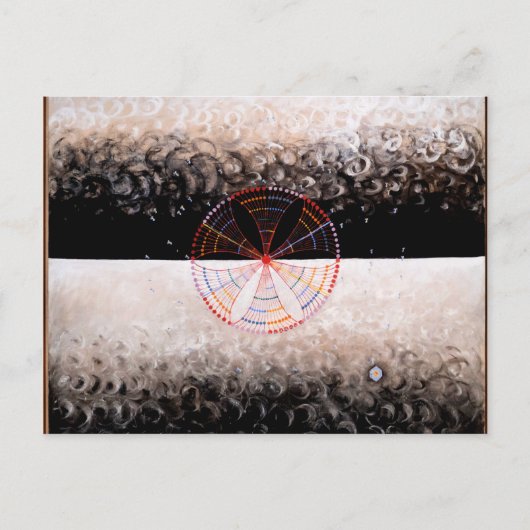 ヒルマ・アフ・クリントの作品、白鳥10番 ポストカード (正面)