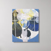 ヒルマ・アフ・クリント - 大きな図形の絵画、No. 5 キャンバスプリント (正面)