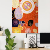 ヒルマ・アフ・クリント – 彼らはテンス・メインストリーIV, ポスター (ホームオフィス)