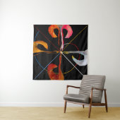 ヒルマ・アフ・クリント - 白鳥第7号 タペストリー (インサイチュ(横))