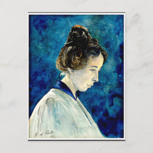 ヒルマ・アフ・クリント – 自画像、1920年  ポストカード