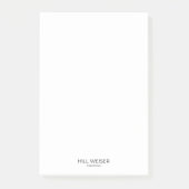 ヒルワイザーパブリッシング、10.2 cm x 15.2 cm ポストイット (正面)