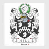 ヒル家紋 シール (シート)