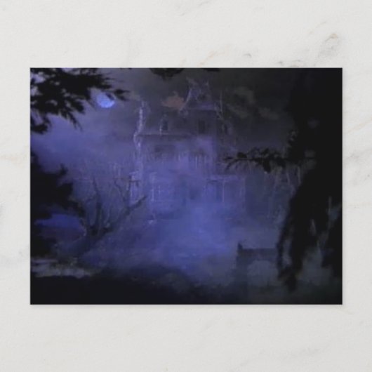 ヒル幽霊のよく出るハウスハガキ ポストカード (正面)