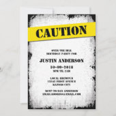 ヒル誕生日 招待状 (正面)