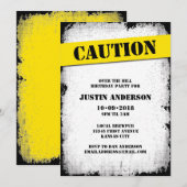 ヒル誕生日 招待状 (正面/裏面)