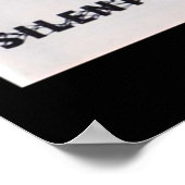 ヒル静か2 – ジェームズサンダーランドデザートレッドネオ ポスター (角)