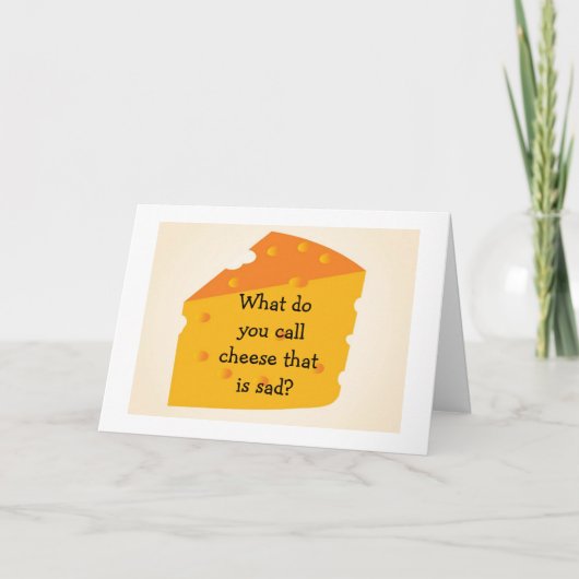 ヒル・チーズの向こうが「青」は「君」だ カード (正面)