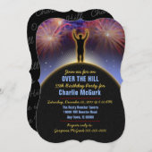 ヒル·バースデー·パーティーの招待状を越えて 招待状 (正面/裏面)