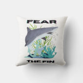 ヒレザメを恐れる クッション (裏面)