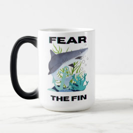 ヒレザメを恐れる モーフィングマグカップ