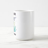 ヒレザメを恐れる モーフィングマグカップ (中央)