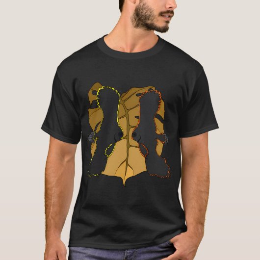ヒレナガチョウチョウウオ Tシャツ (正面)