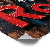 ヒレ味のシェレッド、冬の海 ポスター (角)