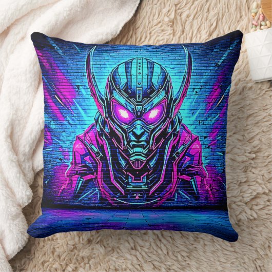 ヒロイックサイバーパンクヴィーベ クッション (ブランケット)