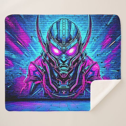 ヒロイックサイバーパンクヴィーベ シェルパブランケット (正面(横))