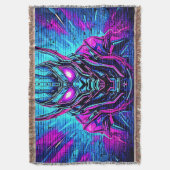 ヒロイックサイバーパンクヴィーベ スローブランケット (正面縦)