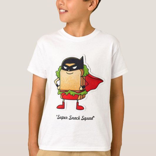 「ヒロイックサンドイッチシール」 Tシャツ (正面)