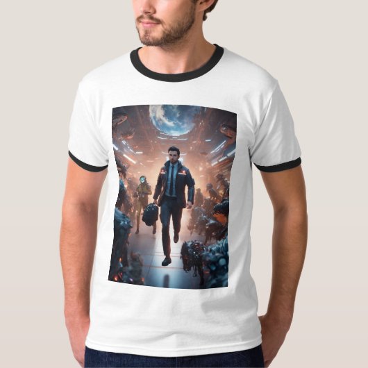 「ヒロイック・ティーズ：アベンジャーズ版」 Tシャツ (正面)