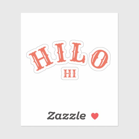 ヒロ，ハワイ・アンイ シール (シート)