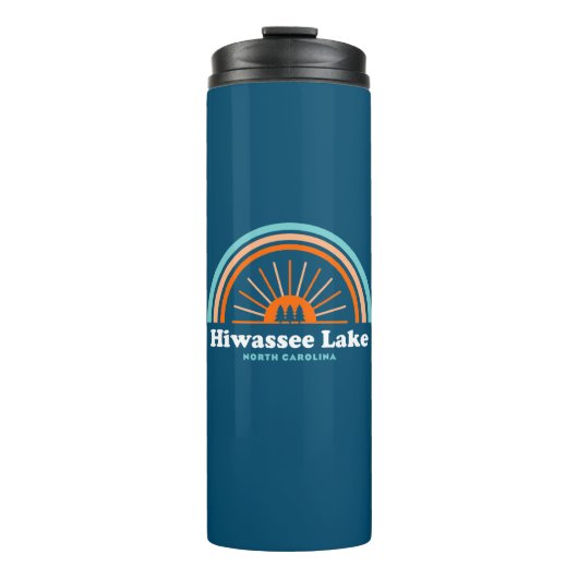 ヒワシーレイクノースカロライナ虹 タンブラー (正面)