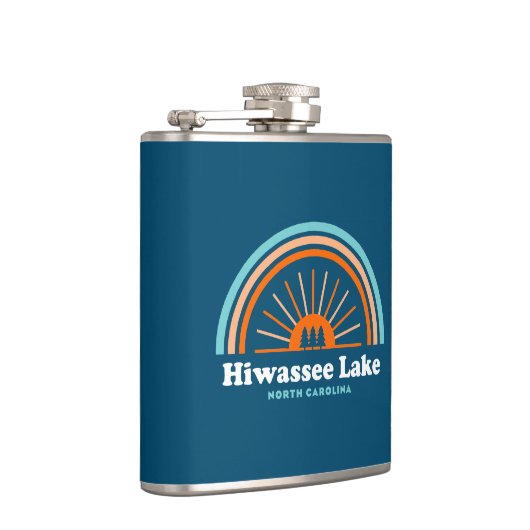 ヒワシーレイクノースカロライナ虹 フラスク (右)