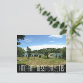 ヒンガム・マサチューセッツ州のはがき ポストカード (スタンド正面)