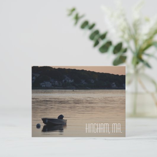 ヒンガム・マサチューセッツ州のはがき ポストカード (スタンド正面)