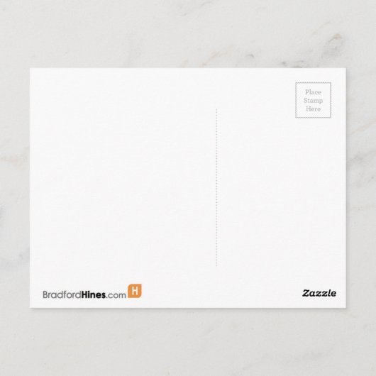 ヒンガム・マサチューセッツ州のはがき ポストカード (裏面)