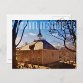 ヒンガム・マサチューセッツ州旧船教会のポストカード ポストカード (正面/裏面)