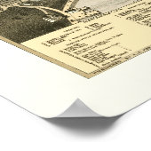 ヒンガム, MAパノラママップ – 1885 ポスター (角)