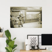 ヒンギャ市中国1904年写真アーチェリーヒンギャ ポスター (ホームオフィス)