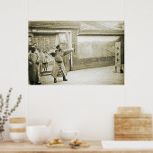 ヒンギャ市中国1904年写真アーチェリーヒンギャ ポスター (キッチン)