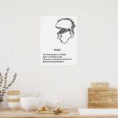 「ヒンジ:シェルお洒落を使ったポスター ポスター (キッチン)