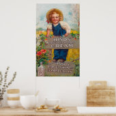 ヒンズーとアーモンドクリームローション ポスター (キッチン)