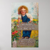 ヒンズーとアーモンドクリームローション ポスター (正面)