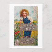 ヒンズーとアーモンドクリームローション ポストカード (正面)