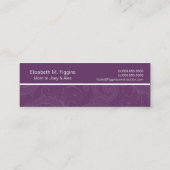 ヒンズーエレガント教徒のモーミカードを渦巻く コーリングカード (裏面)