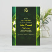 ヒンズーハウスウォーミンググリハプラヴェシュゴールデンチャクラ 招待状 (スタンド正面)