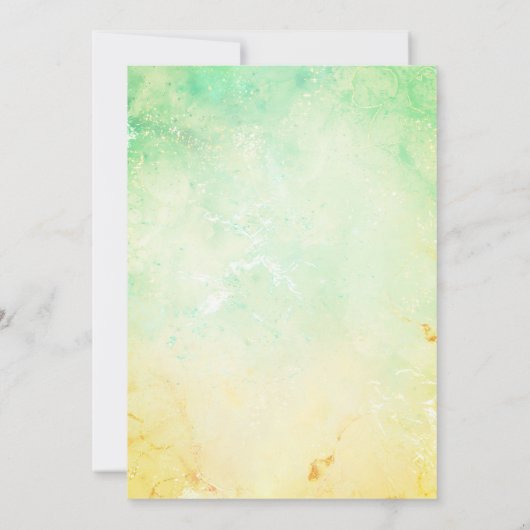 ヒンズーハウスウォーミンググリハプラヴェシュ 招待状 (裏面)