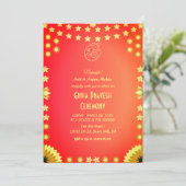 ヒンズーハウスウォーミンググリハプラヴェシュ 招待状 (スタンド正面)