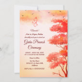 ヒンズーハウスウォーミンググリハプラヴェシュ 招待状 (正面)