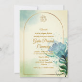 ヒンズーハウスウォーミンググリハプラヴェシュ 招待状 (正面)