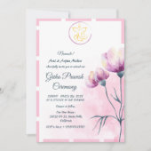 ヒンズーハウスウォーミンググリハプラヴェシュ 招待状 (正面)