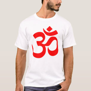 ヒンズー教および仏教のOmの記号の神秘的な音 Tシャツ