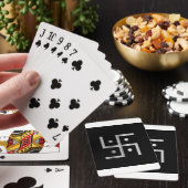 ヒンズー教のかぎ十字の記号 トランプ (インサイチュ)