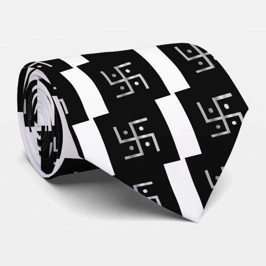 ヒンズー教のかぎ十字の記号 ネクタイ (ロール)