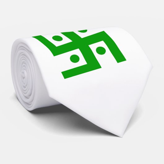 ヒンズー教のスワスティカ(幸運の) ネクタイ (ロール)